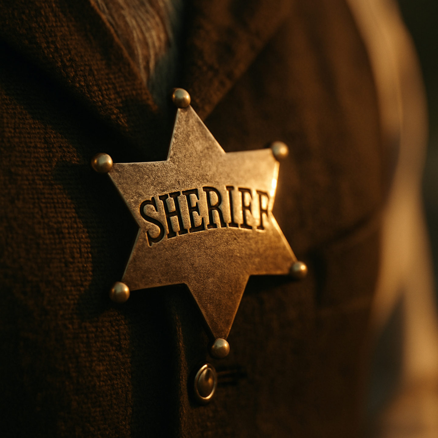 AI image of a midwestern sheriff's badge
