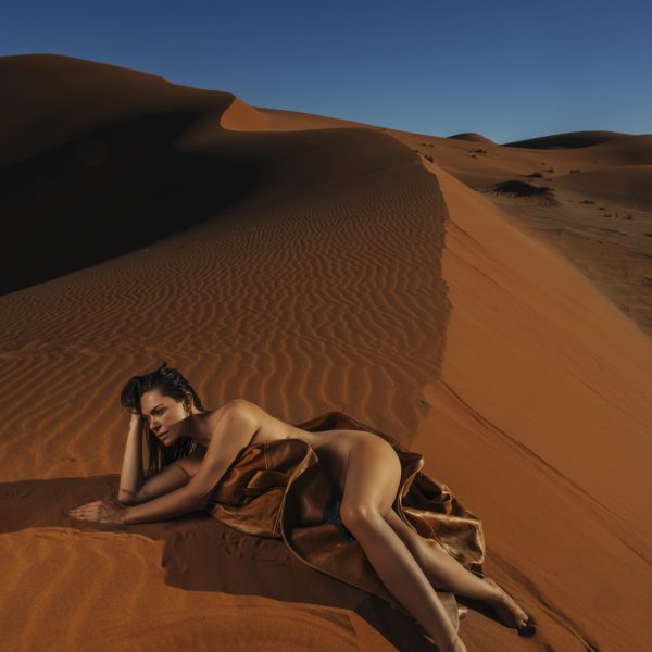 Shooting in Sossusvlei Namibia