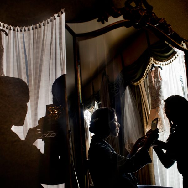 05-bride-checking-her-makeup-at-new-orleans-wedding-by-chrisman-studios